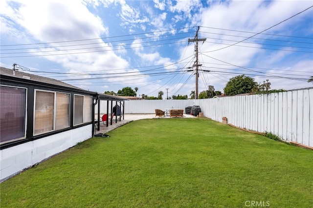 5015 Berryhill Pl, Riverside, CA 92507 - view of yard featuring a patio