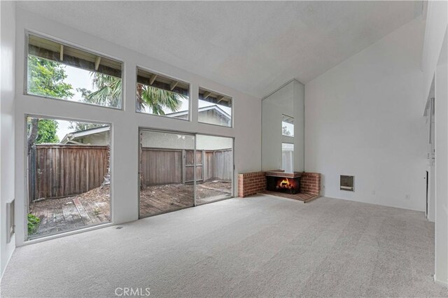 1404 N Tustin Ave Unit H1, Santa Ana, CA 92705 - unfurnished sunroom with lofted ceiling