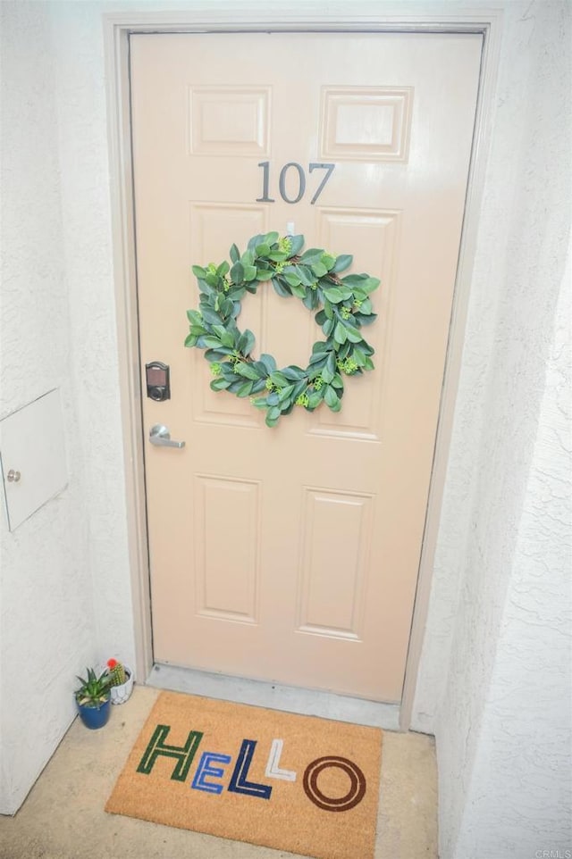 3078 Broadway Unit 107, San Diego, CA 92102 - view of exterior entry with stucco siding