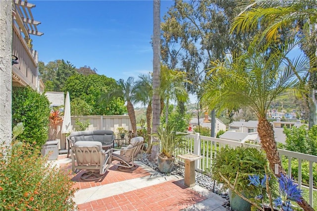 24336 Hillview Dr, Laguna Niguel, CA 92677 - view of patio / terrace featuring outdoor lounge area