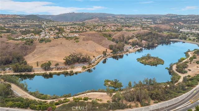 24336 Hillview Dr, Laguna Niguel, CA 92677 - aerial view of a water and mountain view