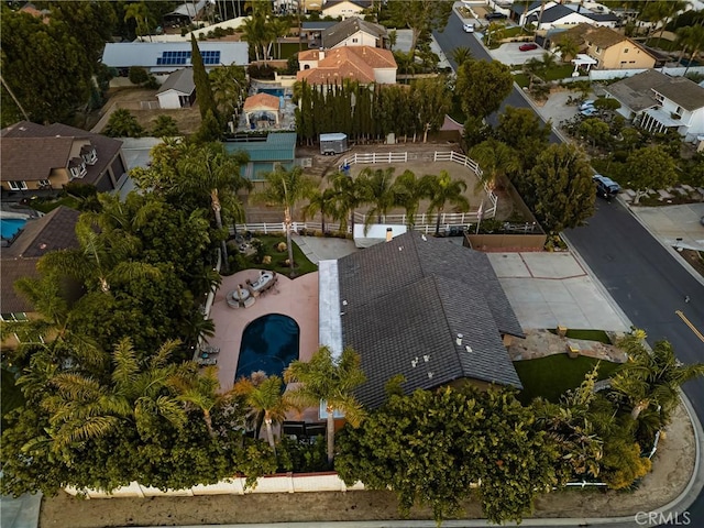 17927 Sun Hill Dr, Yorba Linda, CA 92886 - aerial overview of property's location with nearby suburban area