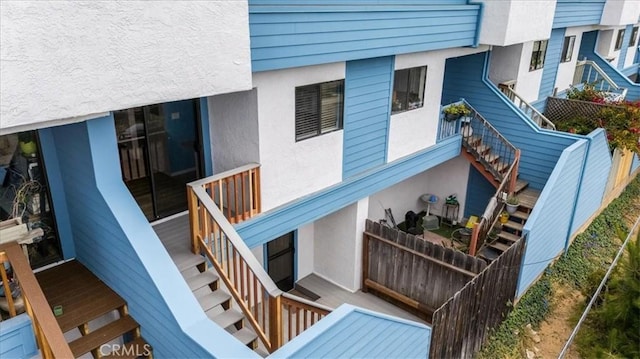 1617 Ramona, Grover Beach, CA 93433 - wooden deck featuring stairs