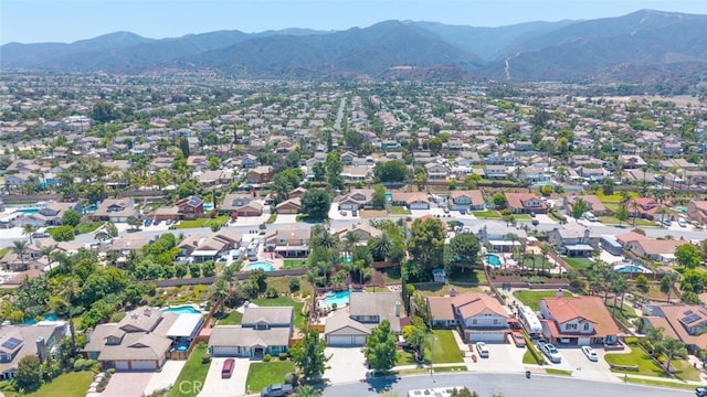 1188 Old Hickory Rd, Corona, CA 92882 - aerial view of property's location with mountains and nearby suburban area