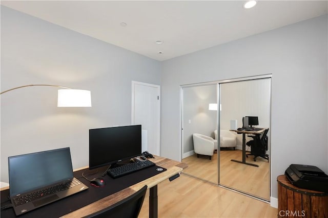 2294 Pacific Ave, Costa Mesa, CA 92627 - office space with light wood-style flooring and recessed lighting