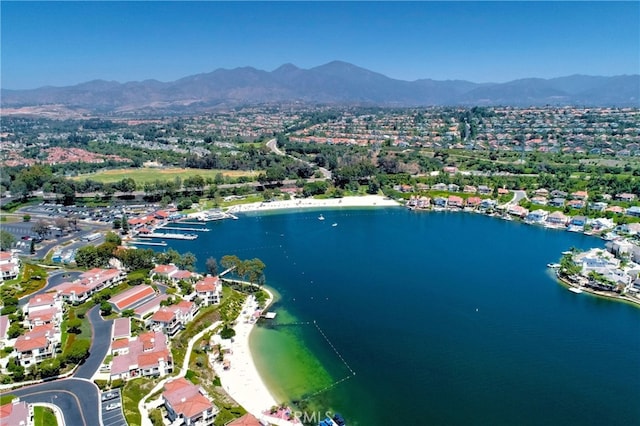 23848 Skyline, Mission Viejo, CA 92692 - aerial view of property's location with a water and mountain view