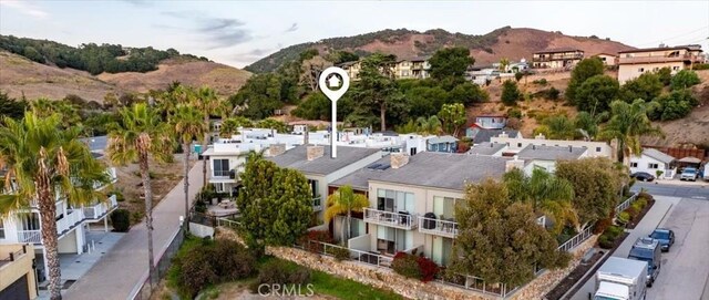 223 San Miguel St, Avila Beach, CA 93424 - aerial perspective of suburban area featuring mountains
