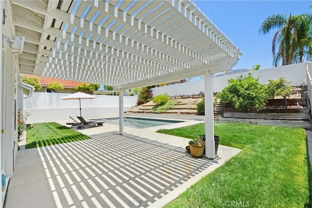 39654 Bordeaux Pl, Murrieta, CA 92562 - view of patio / terrace featuring a pergola