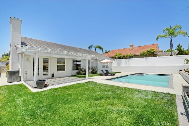 39654 Bordeaux Pl, Murrieta, CA 92562 - view of swimming pool featuring a pergola and a patio area