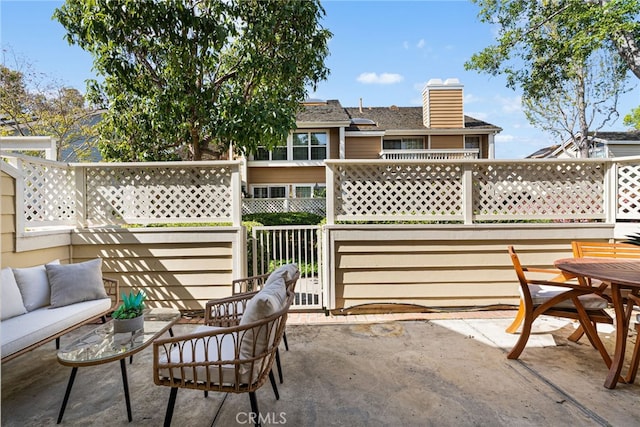 431 Cranston Ct Unit 102, Long Beach, CA 90803 - view of patio / terrace with an outdoor hangout area