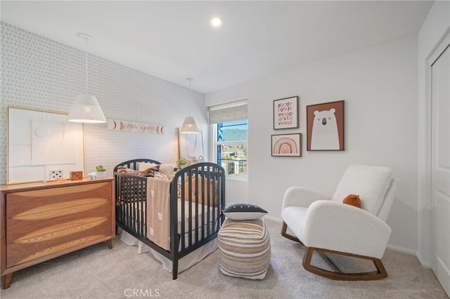 16183 Lumia Way, Fontana, CA 92336 - bedroom featuring carpet flooring, a nursery area, and baseboards