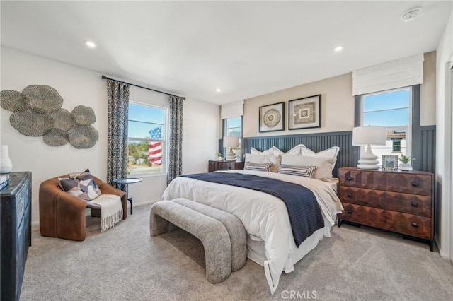 16183 Lumia Way, Fontana, CA 92336 - carpeted bedroom with multiple windows and recessed lighting