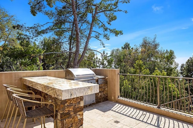 7133 Obelisco Cir, Carlsbad, CA 92009 - view of patio with exterior bar