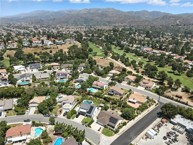 19401 Twin Hills Pl, Porter Ranch, CA 91326 - aerial perspective of suburban area featuring mountains
