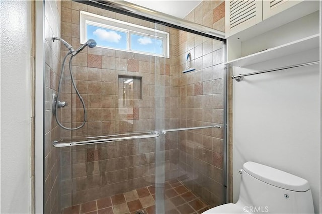 19401 Twin Hills Pl, Porter Ranch, CA 91326 - bathroom featuring toilet and a shower stall