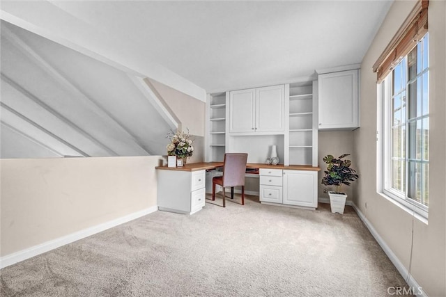 4144 Rainwood Ave, Yorba Linda, CA 92886 - office with built in study area, plenty of natural light, and light colored carpet