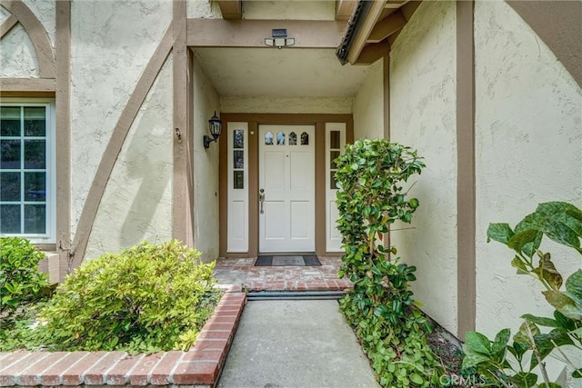 4144 Rainwood Ave, Yorba Linda, CA 92886 - view of exterior entry with stucco siding