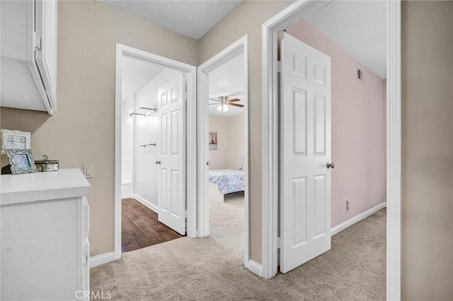 4144 Rainwood Ave, Yorba Linda, CA 92886 - hallway with carpet and baseboards