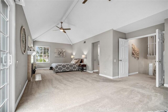 4144 Rainwood Ave, Yorba Linda, CA 92886 - bedroom featuring carpet floors and ceiling fan
