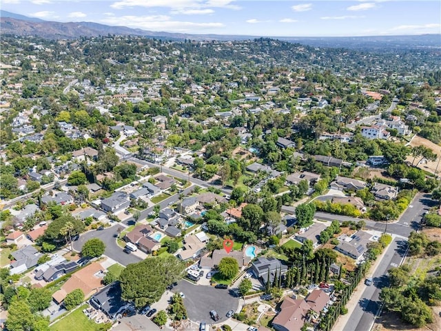 19302 Maynard Way N, Tustin, CA 92705 - aerial view of property's location featuring mountains