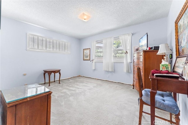 19302 Maynard Way N, Tustin, CA 92705 - office area featuring carpet and a textured ceiling
