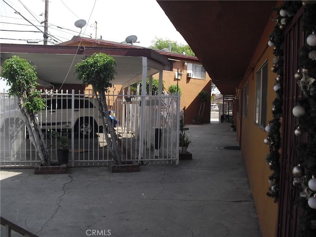5659 Quinn St, Bell Gardens, CA 90201 - view of patio featuring a gate