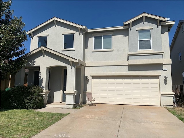 538 Burnt Ranch Way, Chico, CA 95973 - traditional-style home featuring stucco siding, driveway, and an attached garage