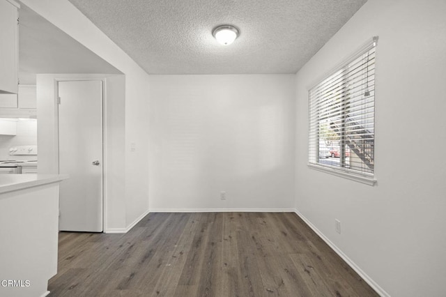 2692 Anchor Ave, Port Hueneme, CA 93041 - spare room featuring a textured ceiling and dark wood-style flooring