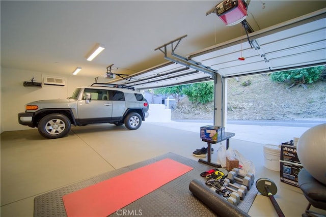3964 Sumac Dr, Sherman Oaks, CA 91403 - garage with a garage door opener