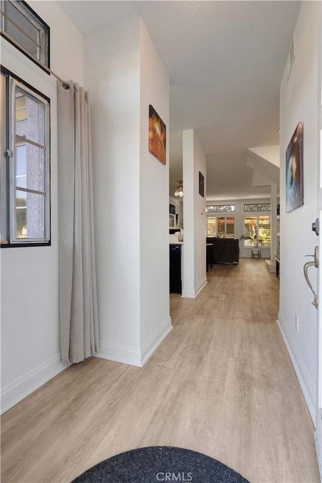 28215 Paseo El Siena Unit 46, Laguna Niguel, CA 92677 - hall featuring light wood-style floors
