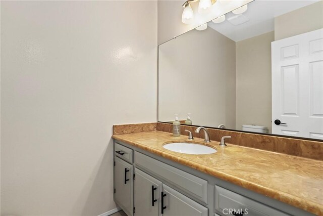 26322 W Bravo Ln, Calabasas, CA 91302 - bathroom with vanity and toilet
