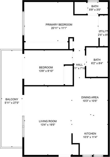 879 Via Mendoza Unit B, Laguna Woods, CA 92637 - view of room layout