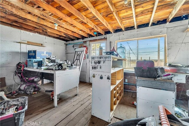 26447 20 Mule Team Rd, Boron, CA 93516 - basement with wood-type flooring