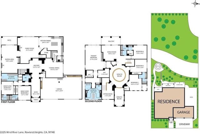 2225 Wind River Ln, Rowland Heights, CA 91748 - property floor plan