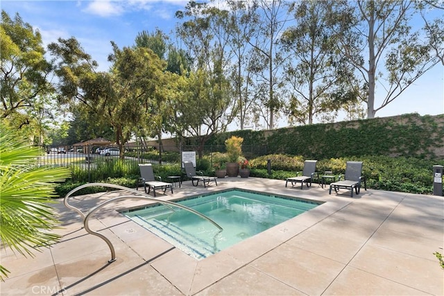 33 Lacebark, Irvine, CA 92618 - view of swimming pool with a fenced backyard, a patio, and a swimming pool