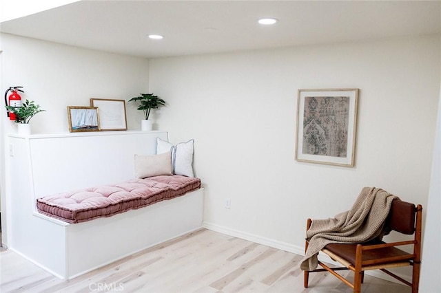 256 E 1st Ave, Chico, CA 95926 - sitting room featuring wood finished floors and recessed lighting