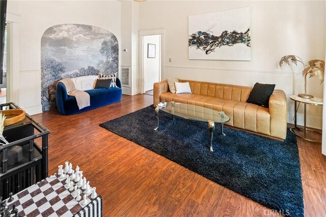256 E 1st Ave, Chico, CA 95926 - living room with wood finished floors