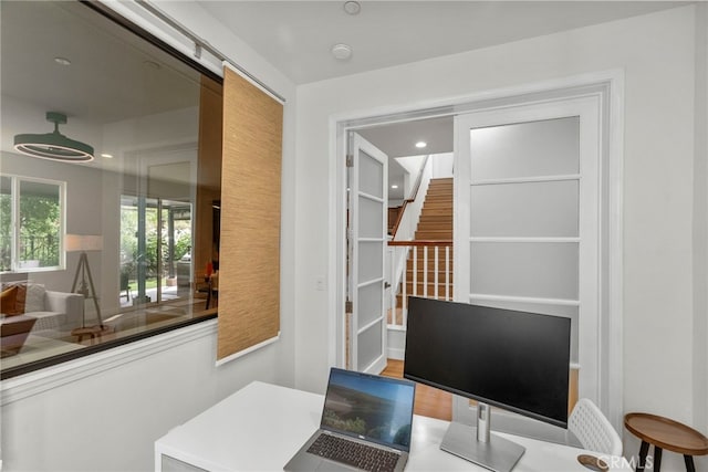 28321 Esplanada Dr, Valencia, CA 91354 - office area featuring recessed lighting