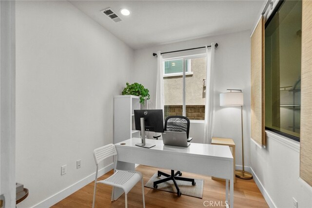 28321 Esplanada Dr, Valencia, CA 91354 - office space featuring light wood-style floors and baseboards