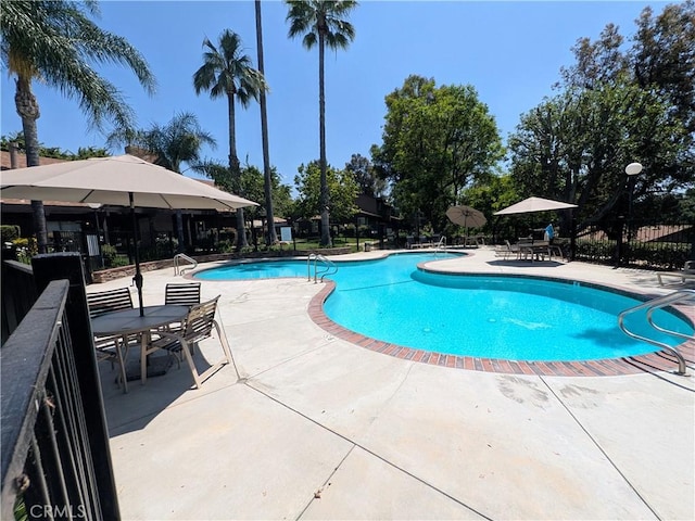 1266 Tarryglen Ln, San Dimas, CA 91773 - community pool with a patio area
