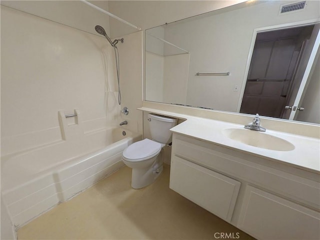 1266 Tarryglen Ln, San Dimas, CA 91773 - full bathroom with shower / bathtub combination, toilet, and vanity