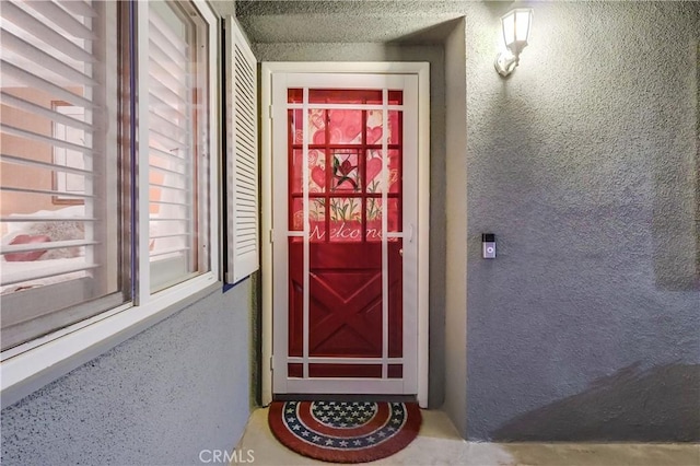 1717 Cumbre Dr, San Pedro, CA 90732 - view of exterior entry with stucco siding