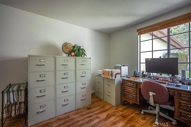 960 Via Serana, Upland, CA 91784 - office space featuring healthy amount of natural light and wood finished floors
