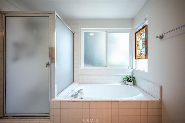 960 Via Serana, Upland, CA 91784 - bathroom featuring a stall shower and a bath