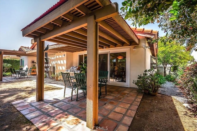 960 Via Serana, Upland, CA 91784 - view of patio with outdoor dining space