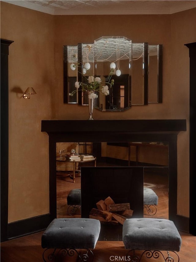 7148 Marshfield Way, Los Angeles, CA 90046 - living room featuring wood finished floors