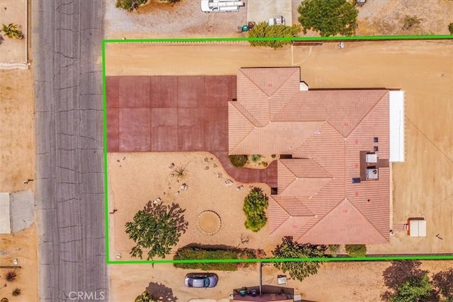 57934 Juarez Dr, Yucca Valley, CA 92284 - view of property location with property boundaries highlighted