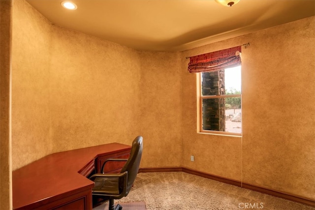 57934 Juarez Dr, Yucca Valley, CA 92284 - unfurnished office with carpet flooring