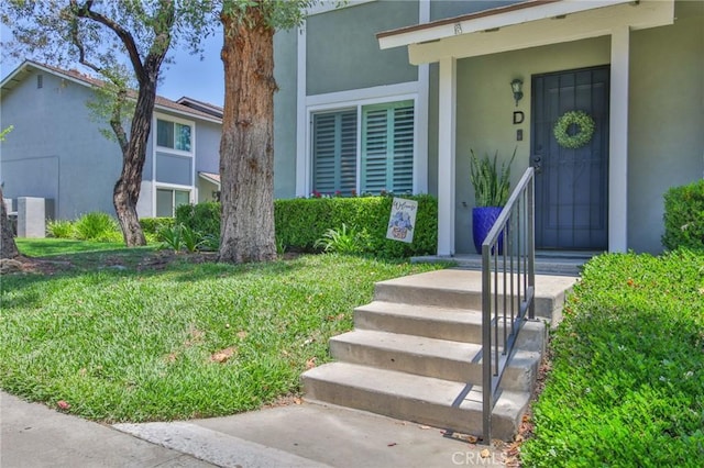 5427 E Pine Ridge Way Unit D, Anaheim, CA 92807 - view of exterior entry with stucco siding