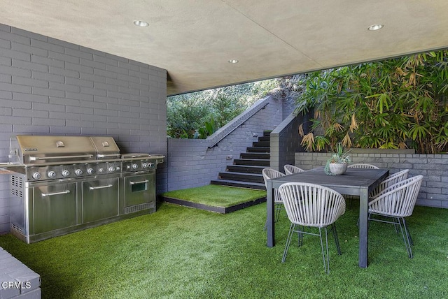140 Belday Rd, Pasadena, CA 91105 - view of yard featuring stairway